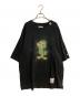 Maison MIHARA YASUHIRO（メゾン ミハラ ヤスヒロ）の古着「DDuck Printed T-shirt」｜ブラック