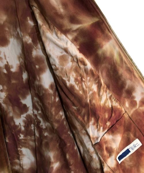 AFFXWRKS（アフィックスワークス）AFFXWRKS (アフィックスワークス) Crease Dye Boxed Blouson レッド サイズ:XLの古着・服飾アイテム