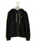 POLO RALPH LAURENポロ・ラルフローレン）の古着「ジップパーカー」｜ブラック