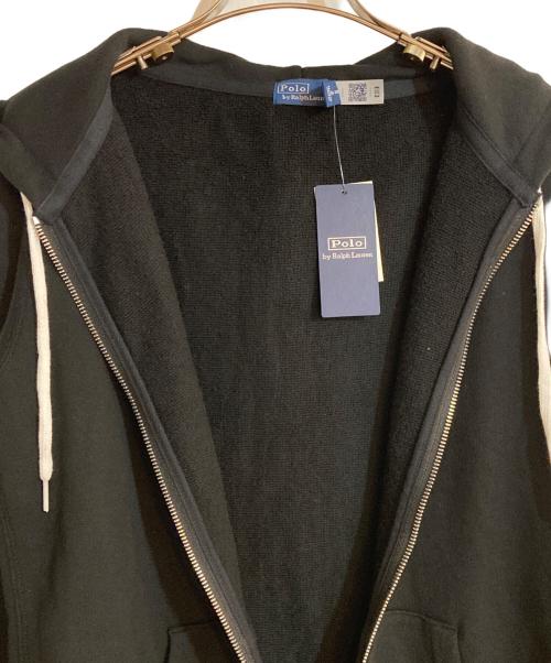 POLO RALPH LAUREN（ポロ・ラルフローレン）POLO RALPH LAUREN (ポロ・ラルフローレン) ジップパーカー ブラック サイズ:XS 未使用品の古着・服飾アイテム