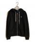 POLO RALPH LAUREN（ポロ・ラルフローレン）の古着「ジップパーカー」｜ブラック