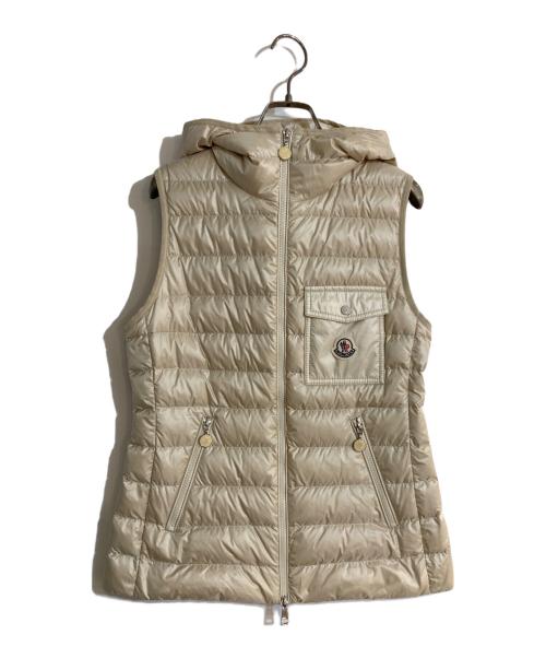 MONCLER（モンクレール）MONCLER (モンクレール) GLYGOSダウンベスト ベージュ サイズ:Sの古着・服飾アイテム