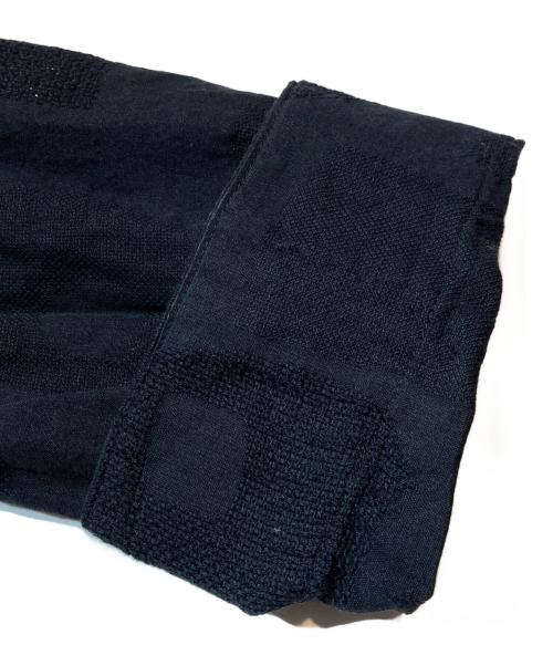 FUGA FUGA（フーガフーガ）FUGA FUGA (フーガフーガ) ジャガードショップコート ブラック サイズ:不明の古着・服飾アイテム