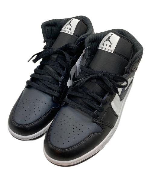 NIKE（ナイキ）NIKE (ナイキ) Air Jordan 1 Mid ブラック×ホワイト サイズ:28の古着・服飾アイテム