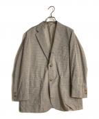 BEAMS PLUSビームスプラス）の古着「3B Box-Fit Jacket TR Plaid」｜ブラウン