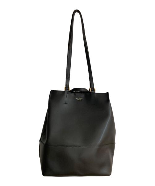 VIOLAd'ORO（ヴィオラドーロ）VIOLAd'ORO (ヴィオラドーロ) 2WAYレザートートバッグ ブラックの古着・服飾アイテム