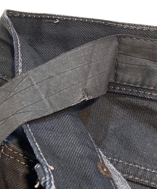 DRKSHDW（ダークシャドウ）DRKSHDW (ダークシャドウ) ベルリンカットコーティングデニムパンツ ブラック サイズ:W29の古着・服飾アイテム