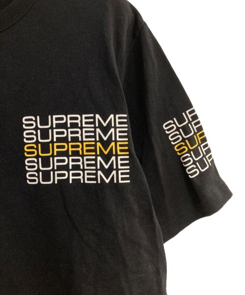 SUPREME（シュプリーム）Supreme (シュプリーム) STACK LOGO TEE ブラック サイズ:Mの古着・服飾アイテム
