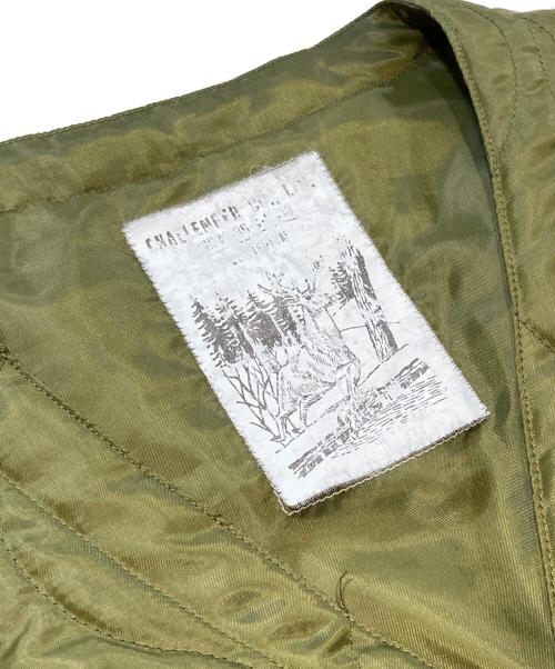 CHALLENGER（チャレンジャー）CHALLENGER (チャレンジャー) LINING CUSTOM SHIRT オリーブ サイズ:不明の古着・服飾アイテム