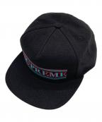 SUPREMEシュプリーム）の古着「キャップ」｜ブラック