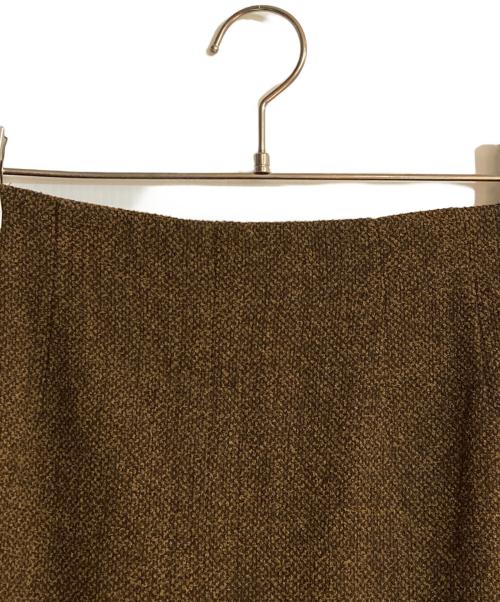 MaxMara（マックスマーラ）MaxMara (マックスマーラ) ツイードセットアップ ブラウン サイズ:40の古着・服飾アイテム