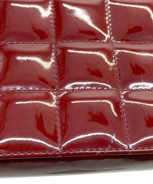 CHANEL（シャネル）CHANEL (シャネル) エナメルバッグ レッドの古着・服飾アイテム