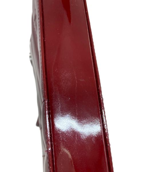 CHANEL（シャネル）CHANEL (シャネル) エナメルバッグ レッドの古着・服飾アイテム