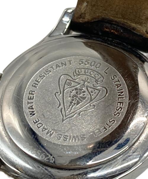 GUCCI（グッチ）GUCCI (グッチ) リストウォッチ ブラックの古着・服飾アイテム