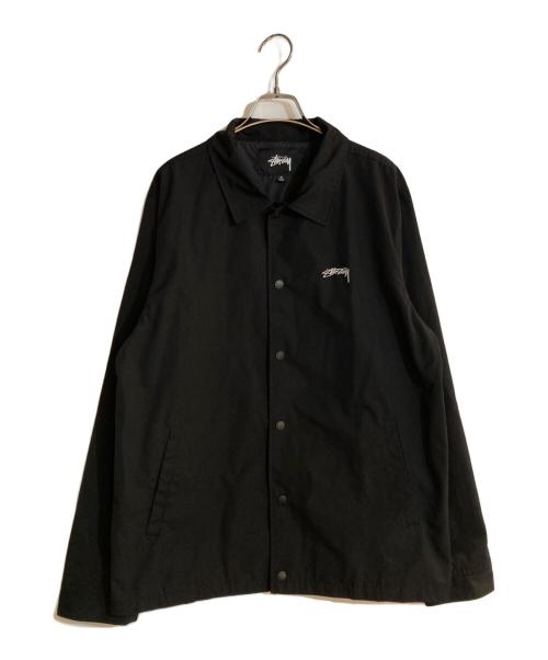 stussy（ステューシー）stussy (ステューシー) Classic Coach Jacket/クラシックコーチジャケット ブラック サイズ:Mの古着・服飾アイテム