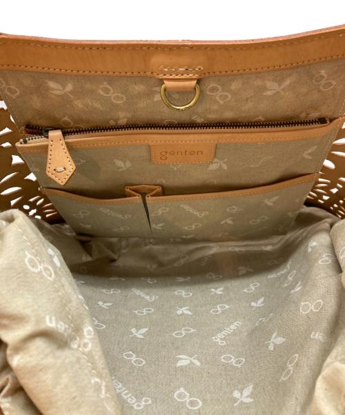 genten（ゲンテン）genten (ゲンテン) マルチカットワークトートバッグ ベージュの古着・服飾アイテム