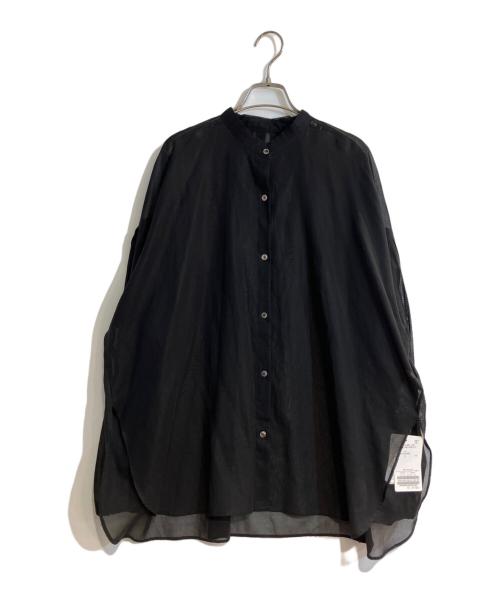 Plage（プラージュ）Plage (プラージュ) COTTON GATHER/コットン・ギャザー　ブラウス ブラック サイズ:FREE 未使用品の古着・服飾アイテム