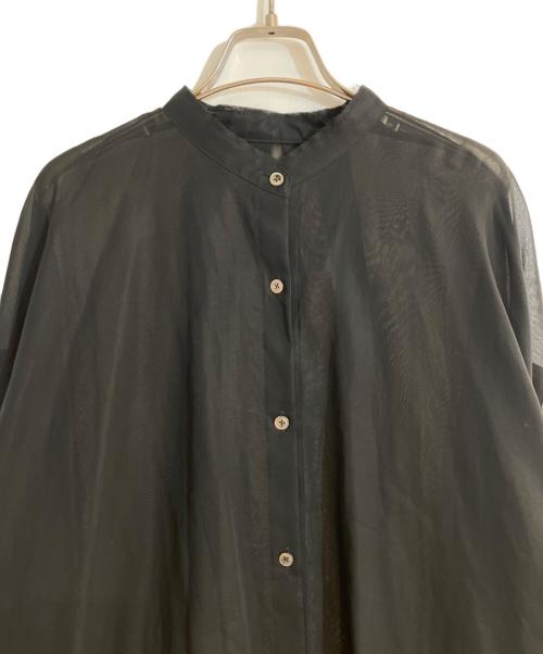 Plage（プラージュ）Plage (プラージュ) COTTON GATHER/コットン・ギャザー　ブラウス ブラック サイズ:FREE 未使用品の古着・服飾アイテム