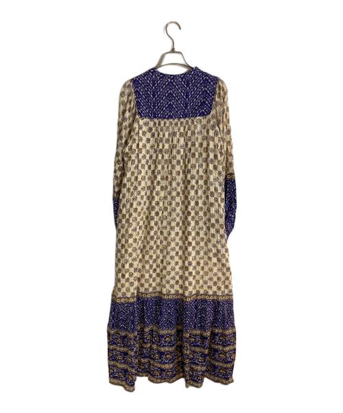 sara mallika（サラマリカ）sara mallika (サラマリカ) Cotton Kika Ethnic Print Dress アイボリー サイズ:Sの古着・服飾アイテム