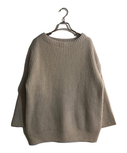 Plage（プラージュ）Plage (プラージュ) ELIXIR WIDE ニット ホワイト サイズ:FREE 未使用品の古着・服飾アイテム