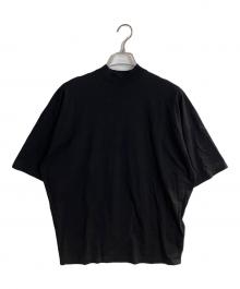 JIL SANDER（ジルサンダー）の古着「モックネックTシャツ」｜ブラック