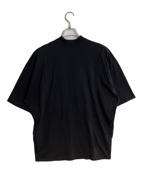 JIL SANDER（ジルサンダー）JIL SANDER (ジルサンダー) モックネックTシャツ ブラック サイズ:ＸＳの古着・服飾アイテム
