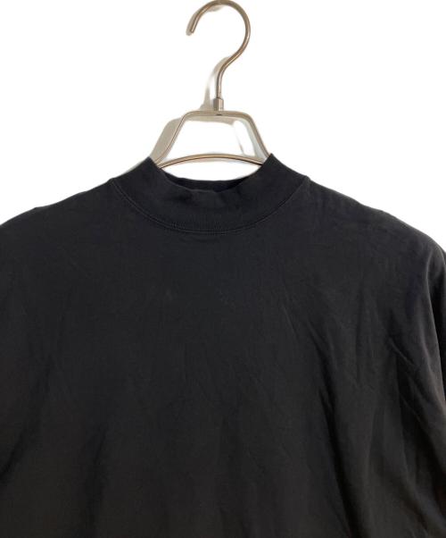 JIL SANDER（ジルサンダー）JIL SANDER (ジルサンダー) モックネックTシャツ ブラック サイズ:ＸＳの古着・服飾アイテム