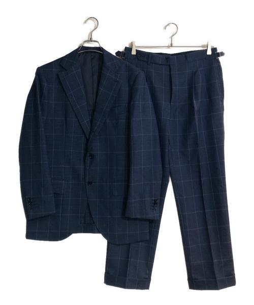 HOUSE OF TAILOR SHIGEAKI NAOI（ハウスオブテーラーシゲアキナオイ）HOUSE OF TAILOR SHIGEAKI NAOI (ハウスオブテーラーシゲアキナオイ) セットアップスーツ ブルー サイズ:不明の古着・服飾アイテム