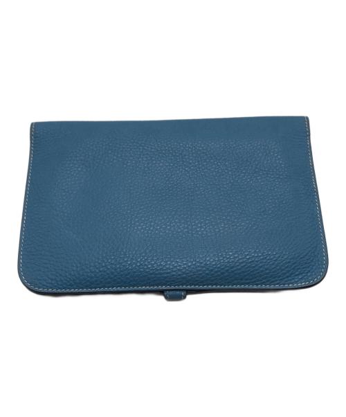 HERMES（エルメス）HERMES (エルメス) ドゴンGM スカイブルーの古着・服飾アイテム