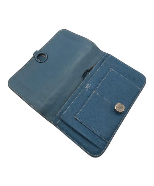 HERMES（エルメス）HERMES (エルメス) ドゴンGM スカイブルーの古着・服飾アイテム