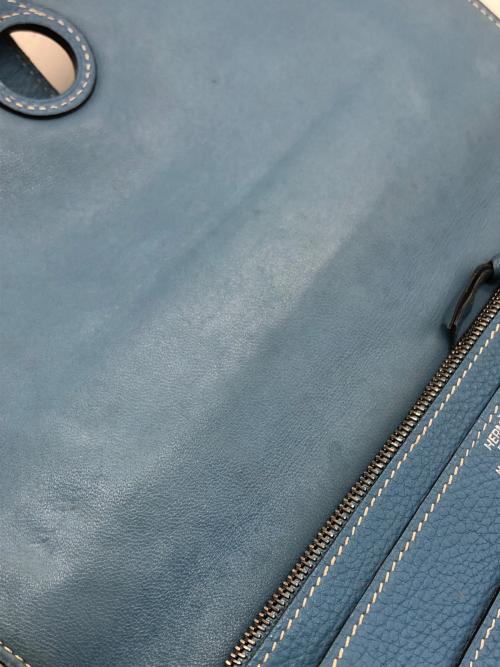 HERMES（エルメス）HERMES (エルメス) ドゴンGM スカイブルーの古着・服飾アイテム