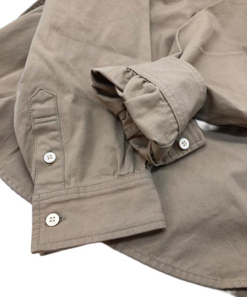 VISVIM（ビズビム）VISVIM (ビズビム) PALMER SHIRT L/S PEERLESS/パーマー シャツ ブラウン サイズ:1の古着・服飾アイテム