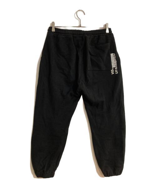WTAPS（ダブルタップス）WTAPS (ダブルタップス) ACADEMY BLACK EYES SWEAT PANT/アカデミーブラックアイズスウェットパンツ ブラック サイズ:X01の古着・服飾アイテム