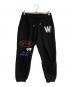 WTAPS（ダブルタップス）の古着「ACADEMY BLACK EYES SWEAT PANT/アカデミーブラックアイズスウェットパンツ」｜ブラック