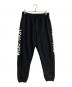 NECKFACE（ネックフェイス）の古着「NECK FACE SWEAT PANTS/ネックフェイススウェットパンツ」｜ブラック