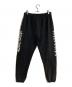 NECKFACE (ネックフェイス) WACKO MARIA (ワコマリア) NECK FACE SWEAT PANTS/ネックフェイススウェットパンツ ブラック サイズ:M：8000円