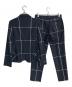 Paul Smith BLACK (ポールスミスブラック) グラフチェックセットアップ スーツ ネイビー サイズ:40：7000円