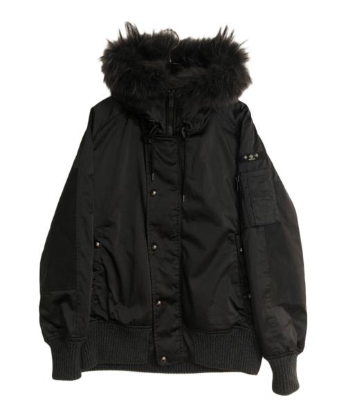 TATRAS（タトラス）TATRAS (タトラス) ラクーンファーミリタリージャケット ブラック サイズ:2の古着・服飾アイテム