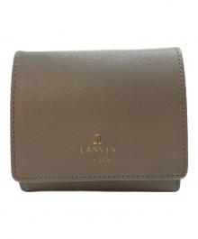 LANVIN en Bleu（ランバンオンブルー）の古着「2つ折り財布」｜グレー