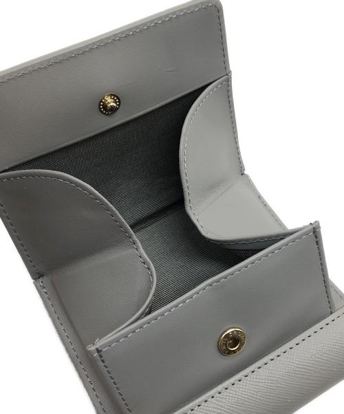 LANVIN en Bleu（ランバンオンブルー）LANVIN en Bleu (ランバンオンブルー) 2つ折り財布 グレーの古着・服飾アイテム