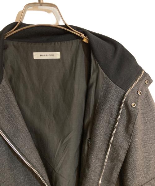 MATSUFUJI（マツフジ）MATSUFUJI (マツフジ) Wool Stand Collar Jacket ブラック サイズ:3の古着・服飾アイテム