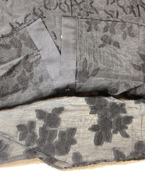 theory luxe（セオリーリュクス）theory luxe (セオリーリュクス) GLIVIA FIL COUPE FENTY BLOUSE ブラック サイズ:Ｌ 未使用品の古着・服飾アイテム