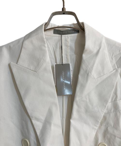 theory luxe（セオリーリュクス）theory luxe (セオリーリュクス) Harvey Carson Jacket ホワイト サイズ:M 未使用品の古着・服飾アイテム