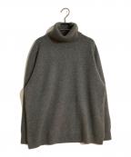 theoryセオリー）の古着「Cashmere 3 Tneck LS PO J/カシミヤスリータートルネック」｜グレー
