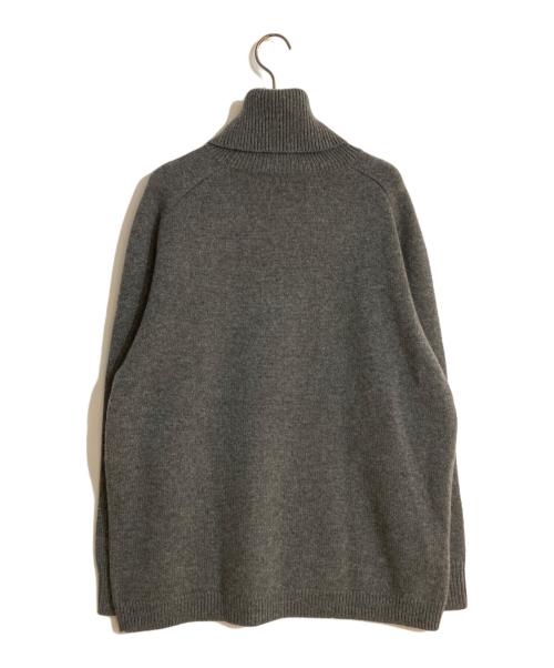 theory（セオリー）theory (セオリー) Cashmere 3 Tneck LS PO J/カシミヤスリータートルネック グレー サイズ:Mの古着・服飾アイテム