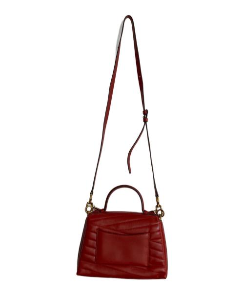 TORY BURCH（トリーバーチ）TORY BURCH (トリーバーチ) KIRA CHEVRON 2WAYバッグ レッドの古着・服飾アイテム