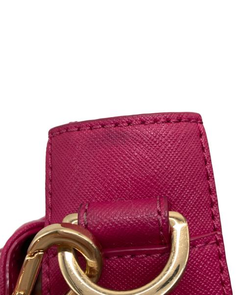 TORY BURCH（トリーバーチ）TORY BURCH (トリーバーチ) ロビンソンパーフォレイテッドチェーンショルダーバッグ ピンクの古着・服飾アイテム