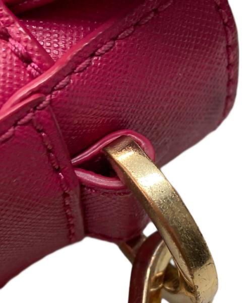 TORY BURCH（トリーバーチ）TORY BURCH (トリーバーチ) ロビンソンパーフォレイテッドチェーンショルダーバッグ ピンクの古着・服飾アイテム