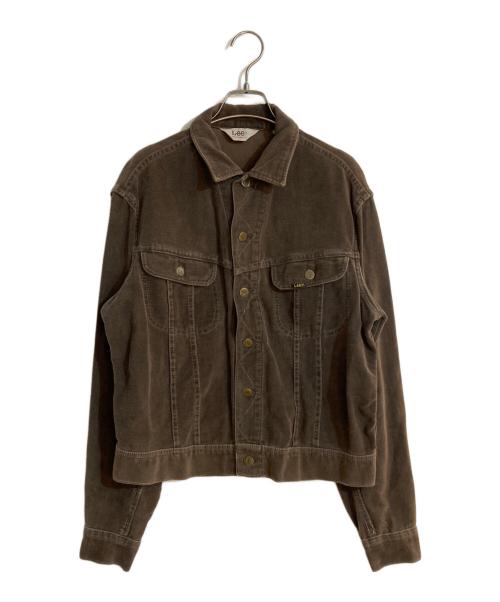 LEE（リー）LEE (リー) モールスキントラッカージャケット ブラウン サイズ:不明の古着・服飾アイテム