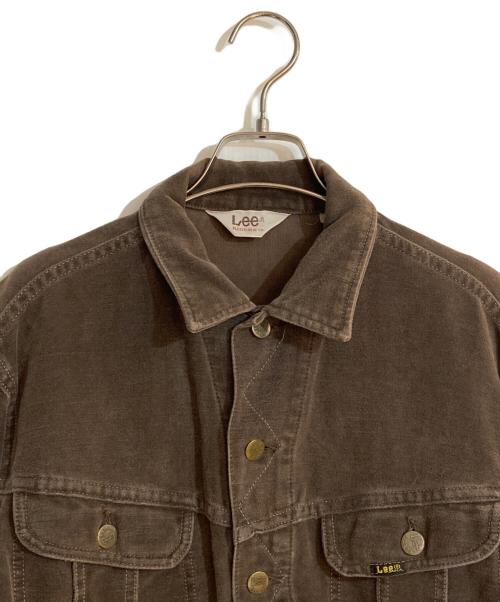 LEE（リー）LEE (リー) モールスキントラッカージャケット ブラウン サイズ:不明の古着・服飾アイテム